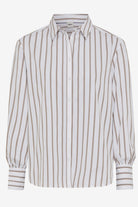 Brax - Brax Vic Blouse | Taupe - Blouse - Silvermaple Boutique 