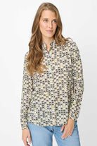 Brax - Brax Vivi Blouse | Faded Khaki - Blouse - Silvermaple Boutique 