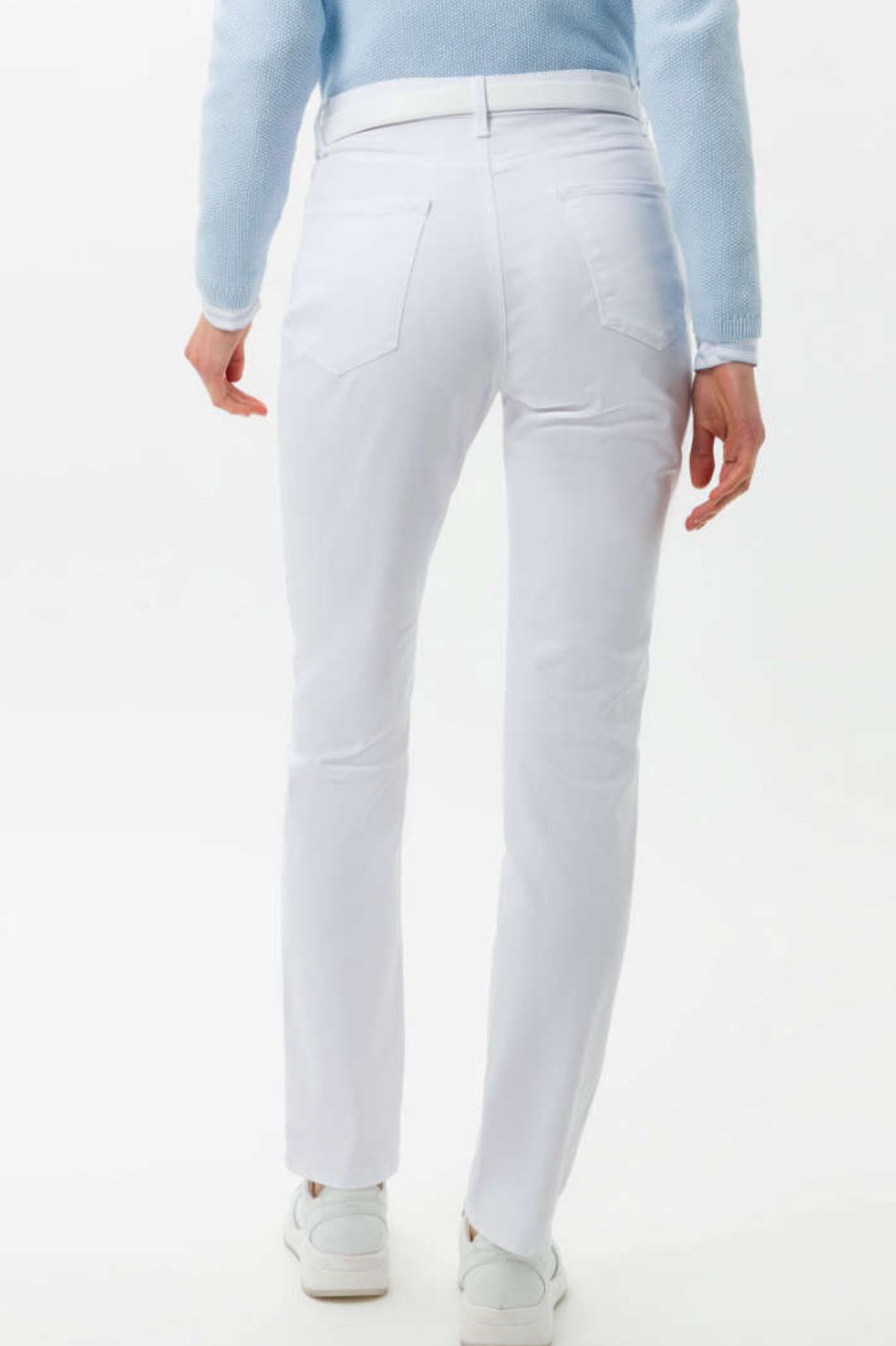 Brax - Mary 5 Pocket Jean | White - Jeans - Silvermaple Boutique 
