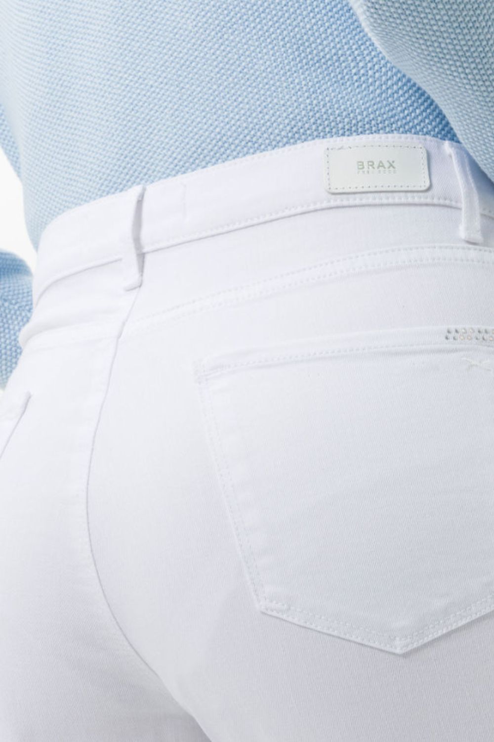Brax - Mary 5 Pocket Jean | White - Jeans - Silvermaple Boutique 