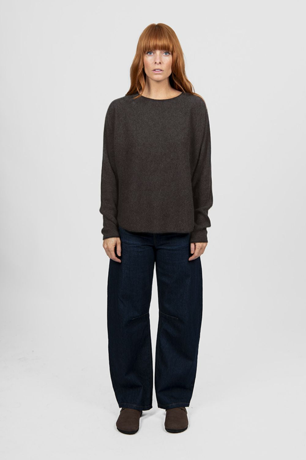 Bridge & Lord - Dolman Rib Pullover | Chocolate - Pullover - Silvermaple Boutique 