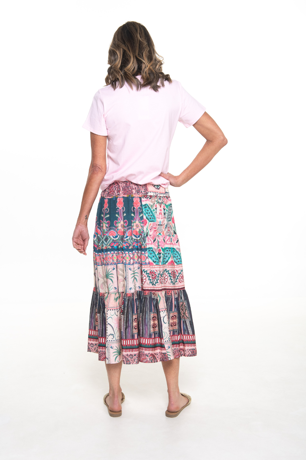 Silvermaple Collection - Bronte Skirt | Marrakesh Rouge - Skirt - Silvermaple Boutique 