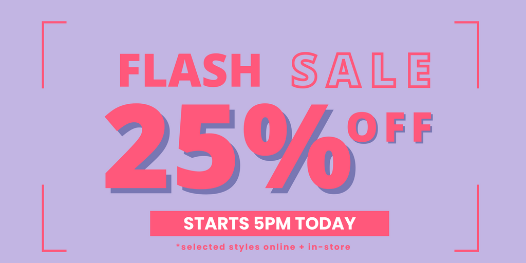 Flash Sale | 25% OFF Selected Styles | Silvermaple Boutique