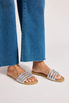 Eb&Ive - Eb&Ive Miramar Plaited Sandal | Silver - Sandals - Silvermaple Boutique 