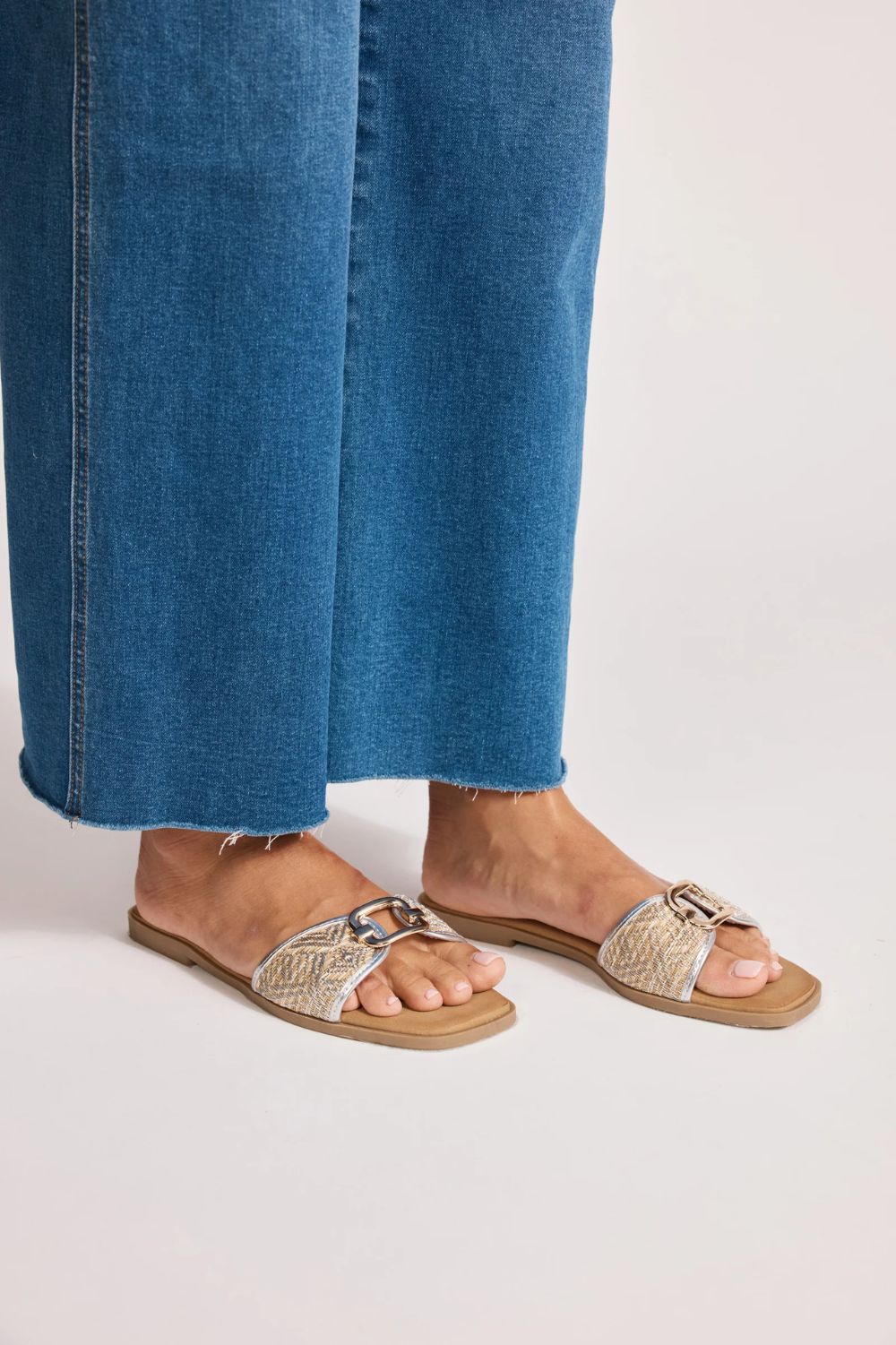 Eb&Ive - Eb&Ive Treville Sandal | Silver - Sandals - Silvermaple Boutique 