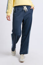 Elm Lifestyle - Amara Trackpant | Dark Sapphire - Pants - Silvermaple Boutique 