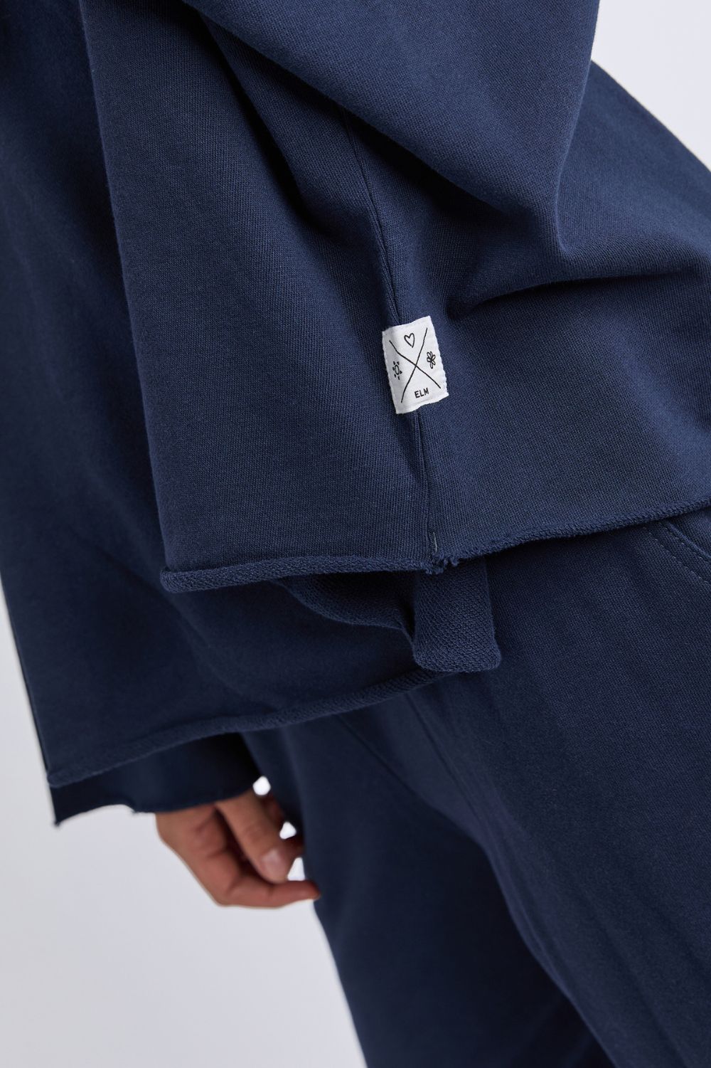 Elm Lifestyle - Gab L/S Sweat | Dark Sapphire - Jumper - Silvermaple Boutique 