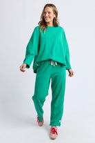 Elm Lifestyle - Gab L/S Sweat | Turquoise - Jumper - Silvermaple Boutique 