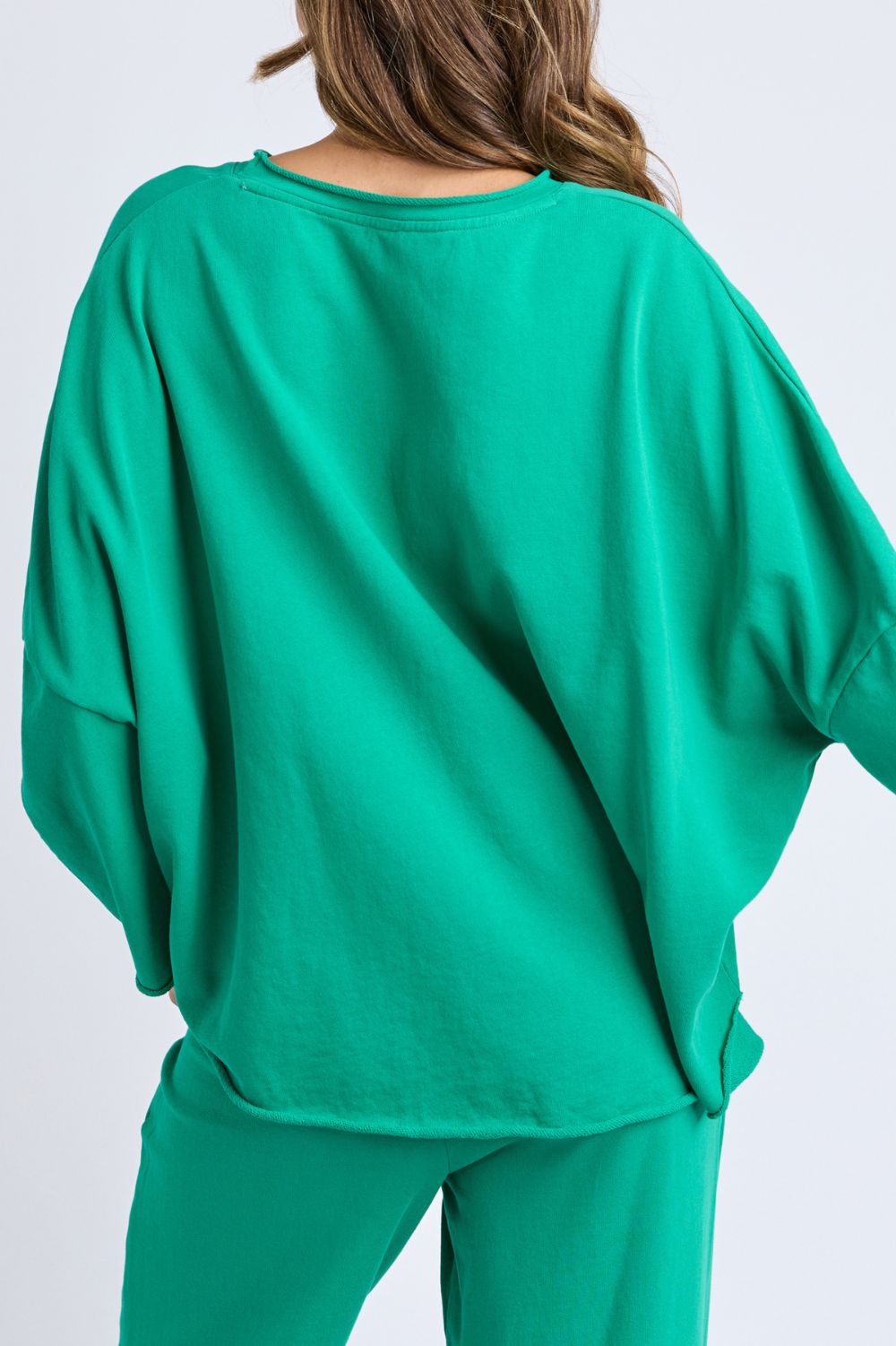 Elm Lifestyle - Gab L/S Sweat | Turquoise - Jumper - Silvermaple Boutique 