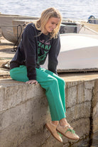 Elm Lifestyle - Gab Trackpant | Turquoise - Pants - Silvermaple Boutique 