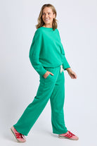 Elm Lifestyle - Gab Trackpant | Turquoise - Pants - Silvermaple Boutique 