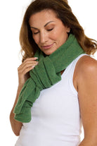 Esperance & Co - Cashmere Topper | Basil - Scarves & Wraps - Silvermaple Boutique 
