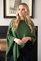 Esperance & Co - Cashmere Topper | Basil - Scarves & Wraps - Silvermaple Boutique 