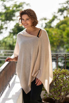 Esperance & Co - Cashmere Topper | Chai Latte - Scarves & Wraps - Silvermaple Boutique 