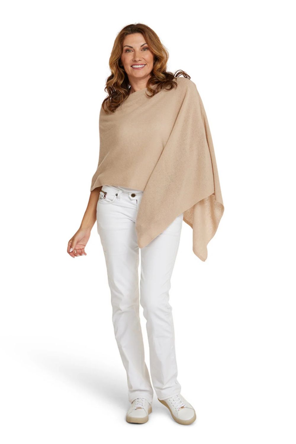 Esperance & Co - Cashmere Topper | Chai - Scarves & Wraps - Silvermaple Boutique 