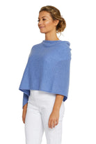 Esperance & Co - Cashmere Topper | Cornflower Blue - Scarves & Wraps - Silvermaple Boutique 