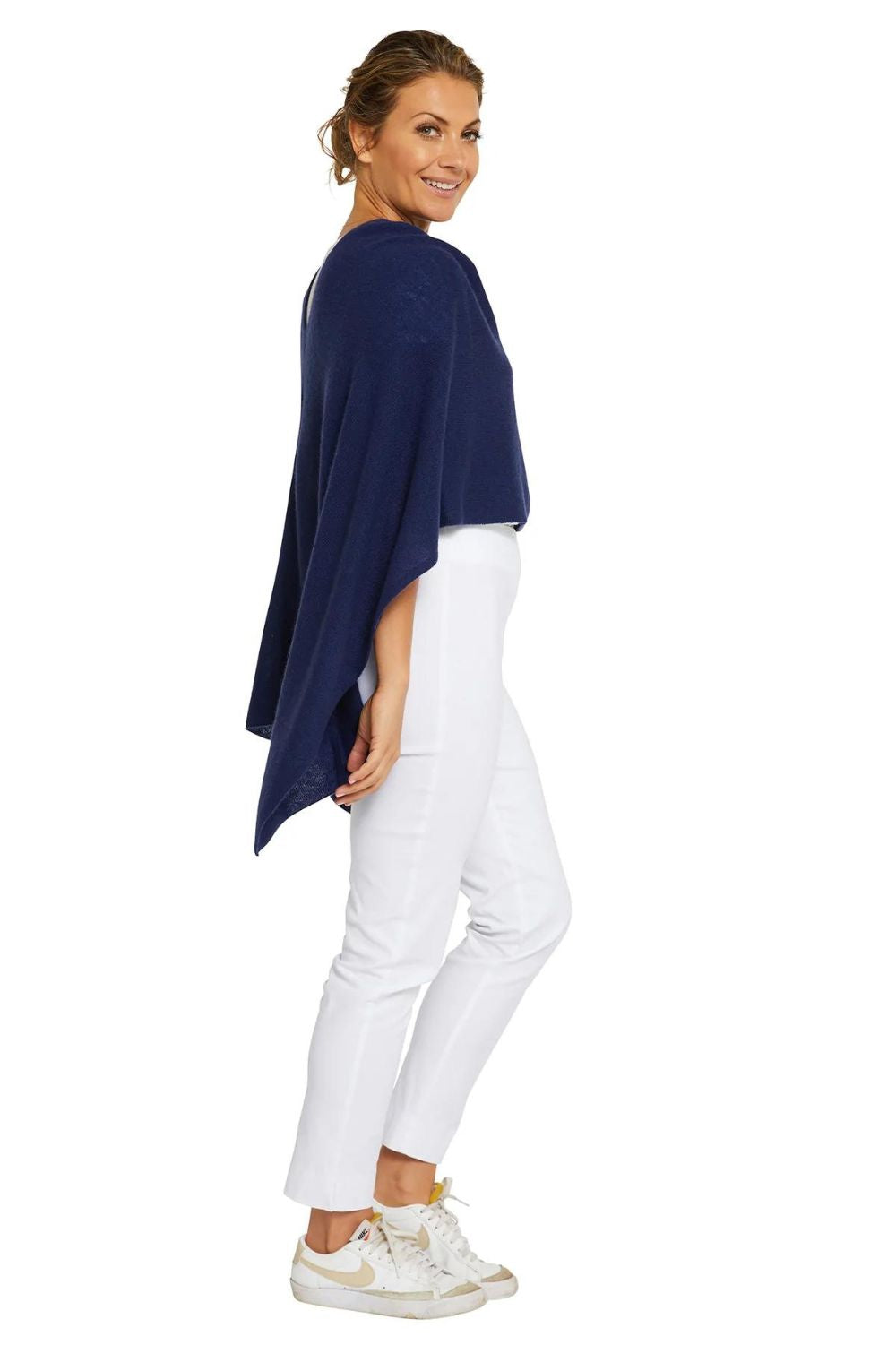Esperance & Co - Cashmere Topper | Midnight - Scarves & Wraps - Silvermaple Boutique 