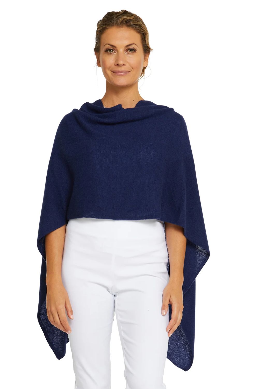 Esperance & Co - Cashmere Topper | Midnight - Scarves & Wraps - Silvermaple Boutique 
