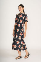 FOIL - FOIL Advanced Interaction Dress | Flower Doodle - Dress - Silvermaple Boutique 