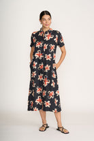 FOIL - FOIL Advanced Interaction Dress | Flower Doodle - Dress - Silvermaple Boutique 