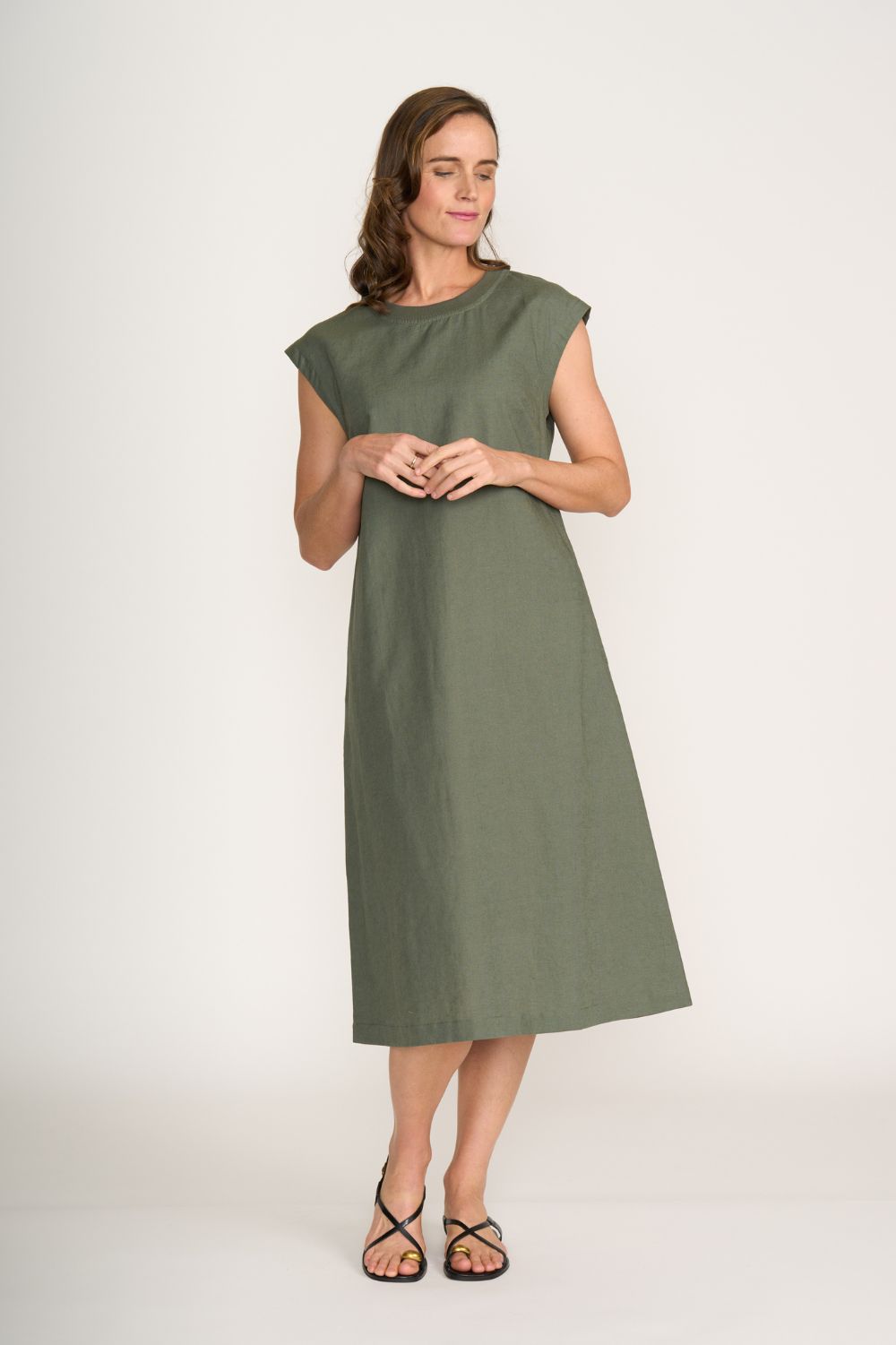 FOIL - FOIL Cut Of Your Rib Dress | Sage - Dress - Silvermaple Boutique 