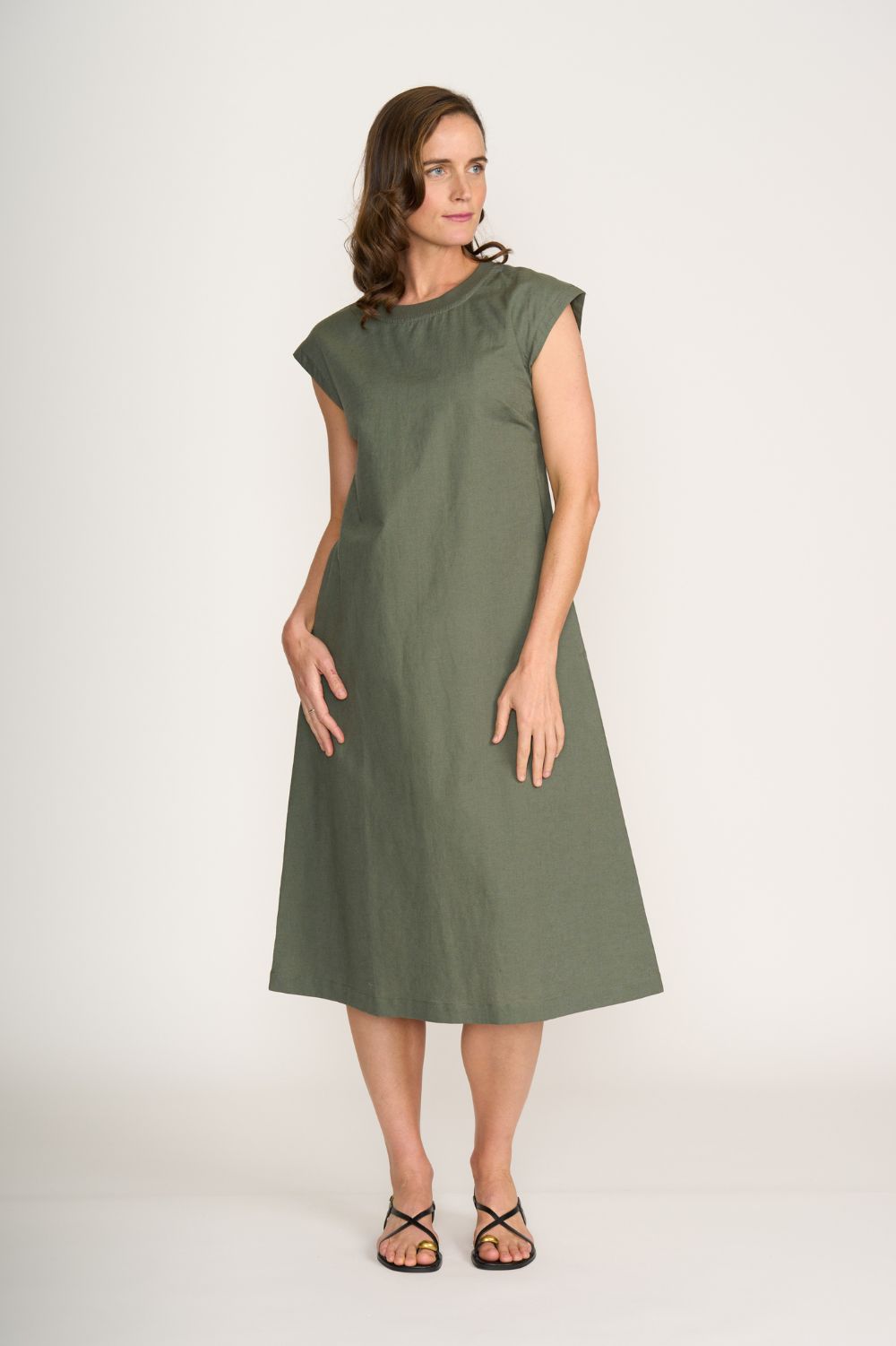 FOIL - FOIL Cut Of Your Rib Dress | Sage - Dress - Silvermaple Boutique 