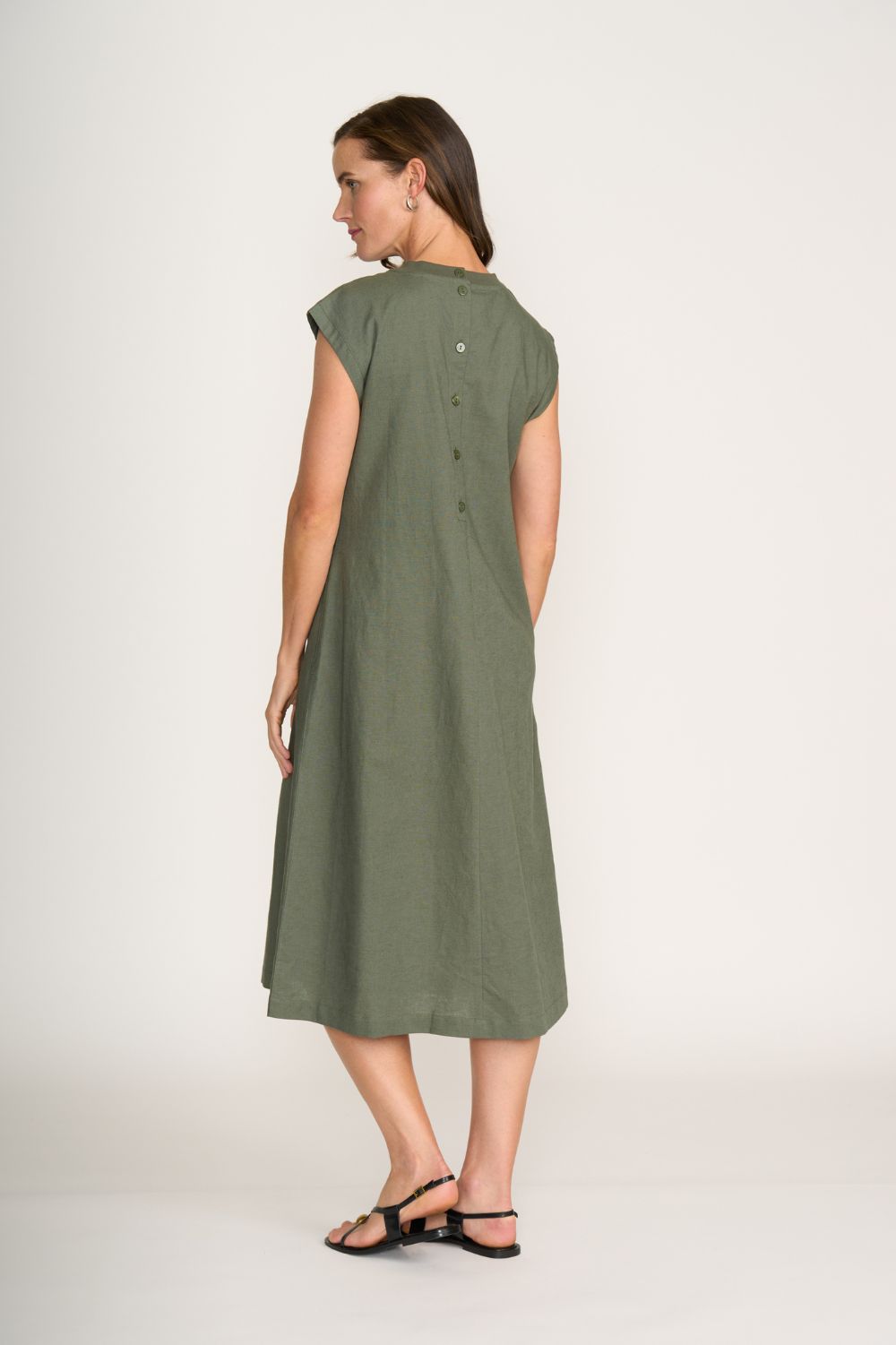 FOIL - FOIL Cut Of Your Rib Dress | Sage - Dress - Silvermaple Boutique 