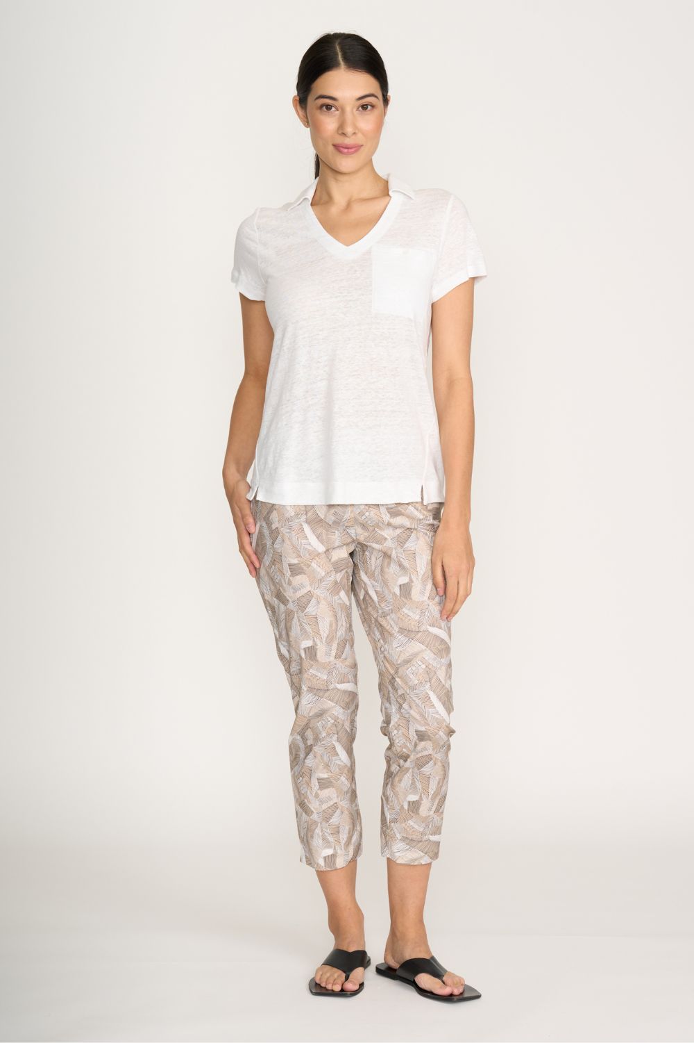 FOIL - FOIL Fuss Free Capri | Canopy - Pants - Silvermaple Boutique 