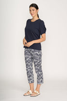 FOIL - FOIL Fuss Free Capri | Code - Pants - Silvermaple Boutique 