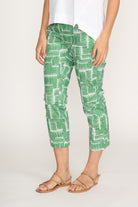 FOIL - FOIL Fuss Free Capri | Lush Leaves - Pants - Silvermaple Boutique 