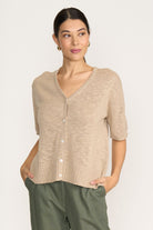 FOIL - FOIL Knitty Gritty Cardigan | Sand - Cardigan - Silvermaple Boutique 