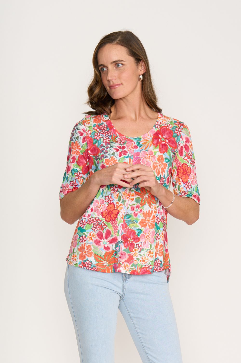 FOIL - FOIL Leading Lady Top | Island Time - Top - Silvermaple Boutique 