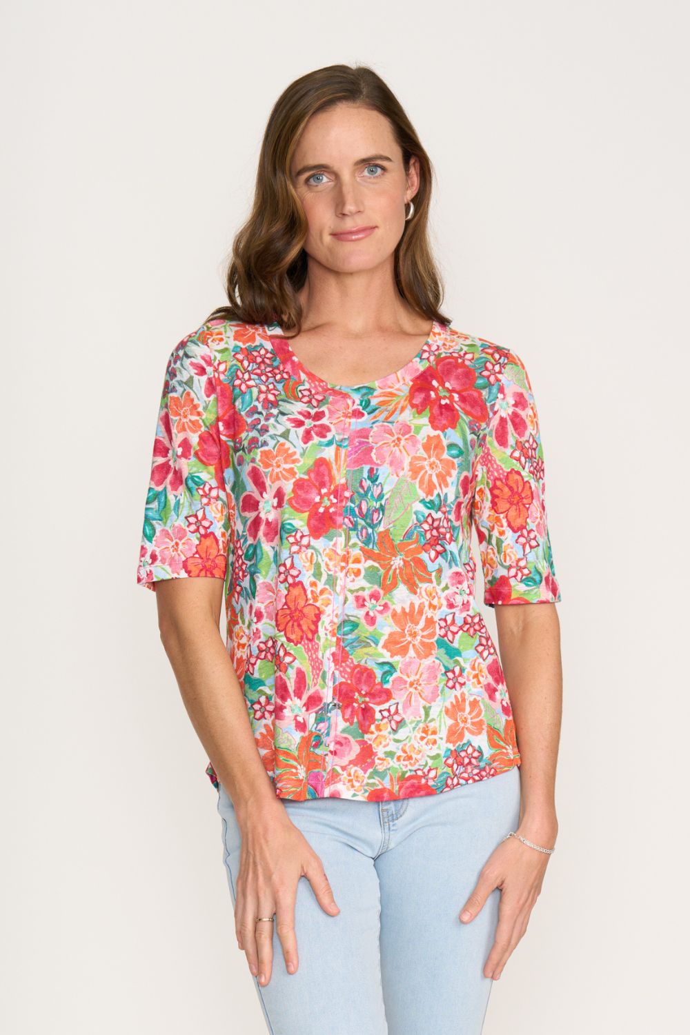 FOIL - FOIL Leading Lady Top | Island Time - Top - Silvermaple Boutique 