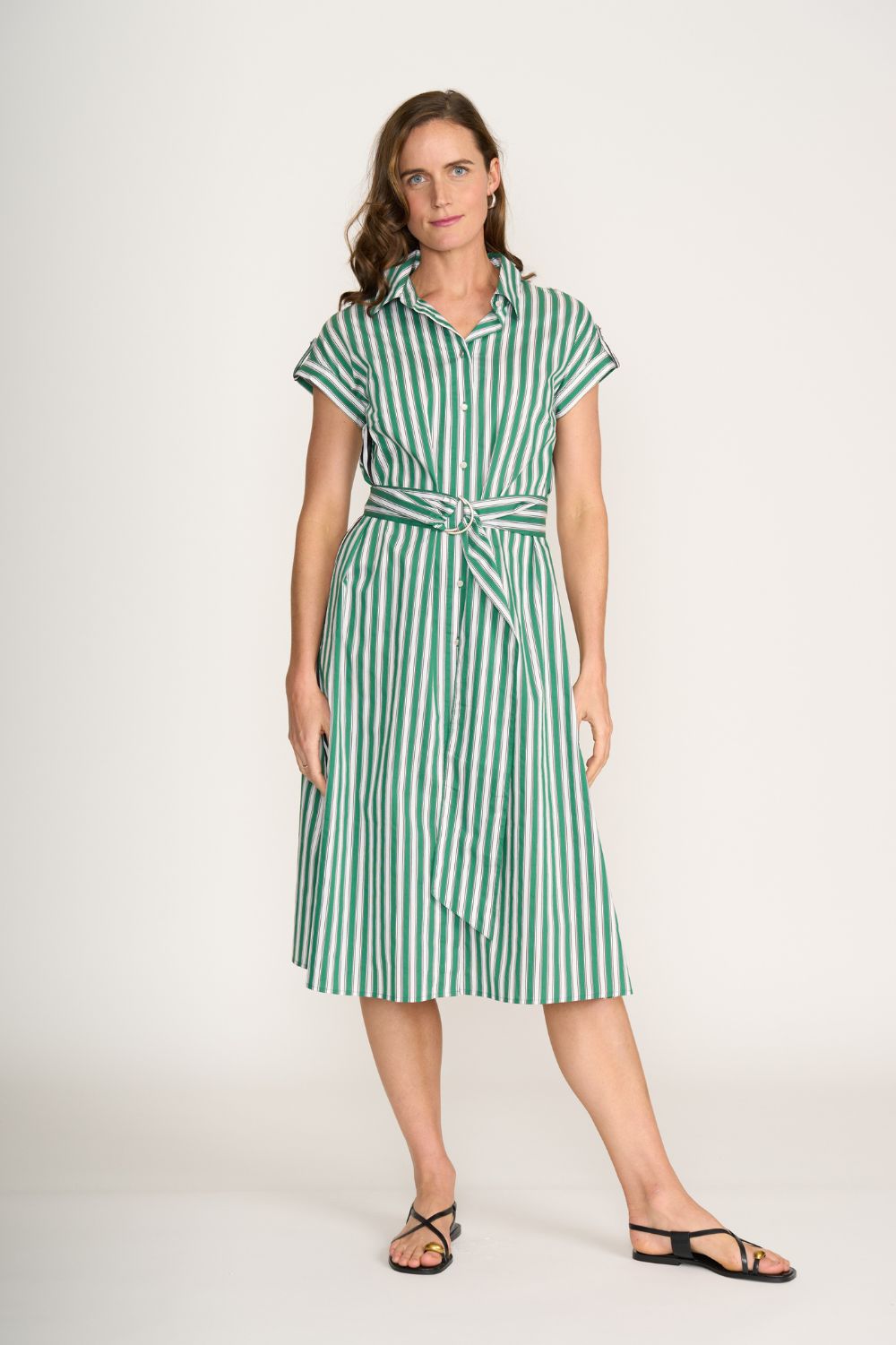 FOIL - FOIL Masterclass Dress | Deep Sea Stripe - Dress - Silvermaple Boutique 