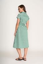 FOIL - FOIL Masterclass Dress | Deep Sea Stripe - Dress - Silvermaple Boutique 