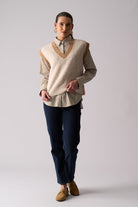 FOIL - FOIL Plush Love Vest | Pink Combo - Vest - Silvermaple Boutique 