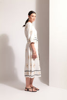 FOIL - FOIL Sew N' Sew Dress | Sand Geo - Dress - Silvermaple Boutique 