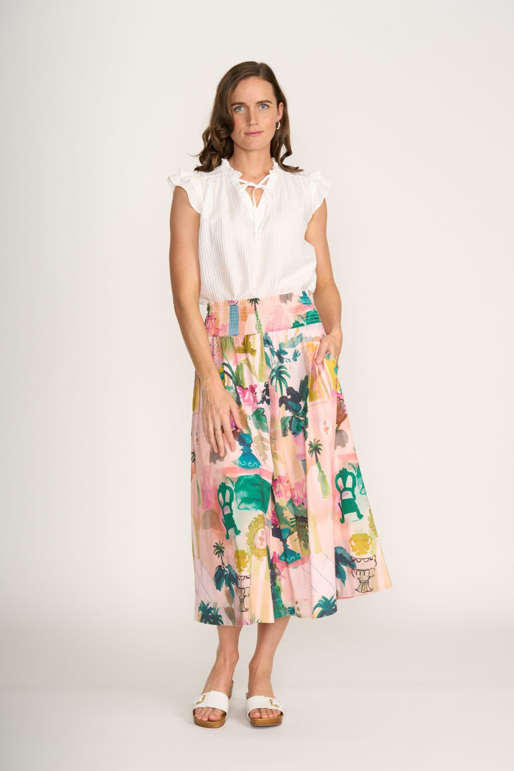 FOIL - FOIL Skirted Ahead Skirt | Atrium - Skirt - Silvermaple Boutique 