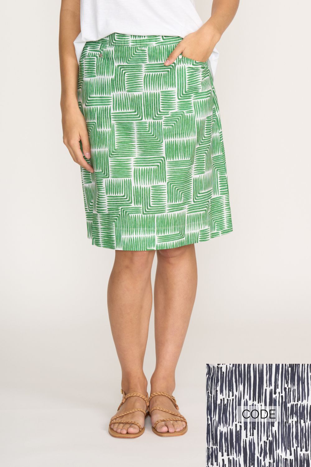 FOIL - FOIL Tee Off Skirt | Code - Skirt - Silvermaple Boutique 