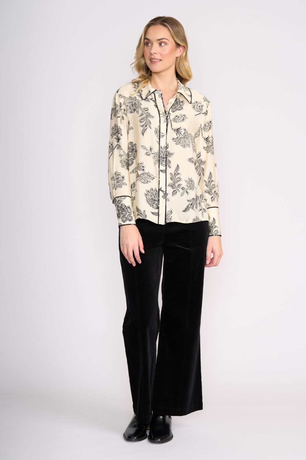 FOIL - FOIL Thread Tales Shirt | Ivory Folklore - Shirt - Silvermaple Boutique 