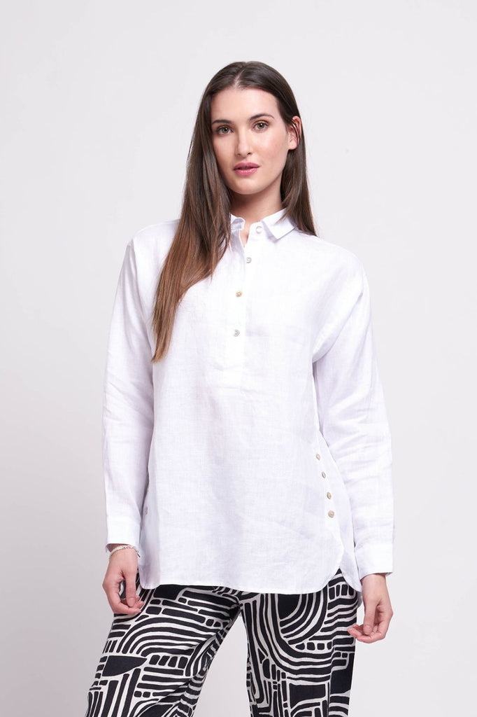 Foil Clothing High Roller Shirt | White_Silvermaple Boutique