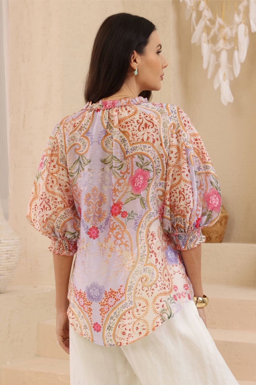 Fashion Curated - Alba Blouse | Lilac Reverie - Blouse - Silvermaple Boutique 