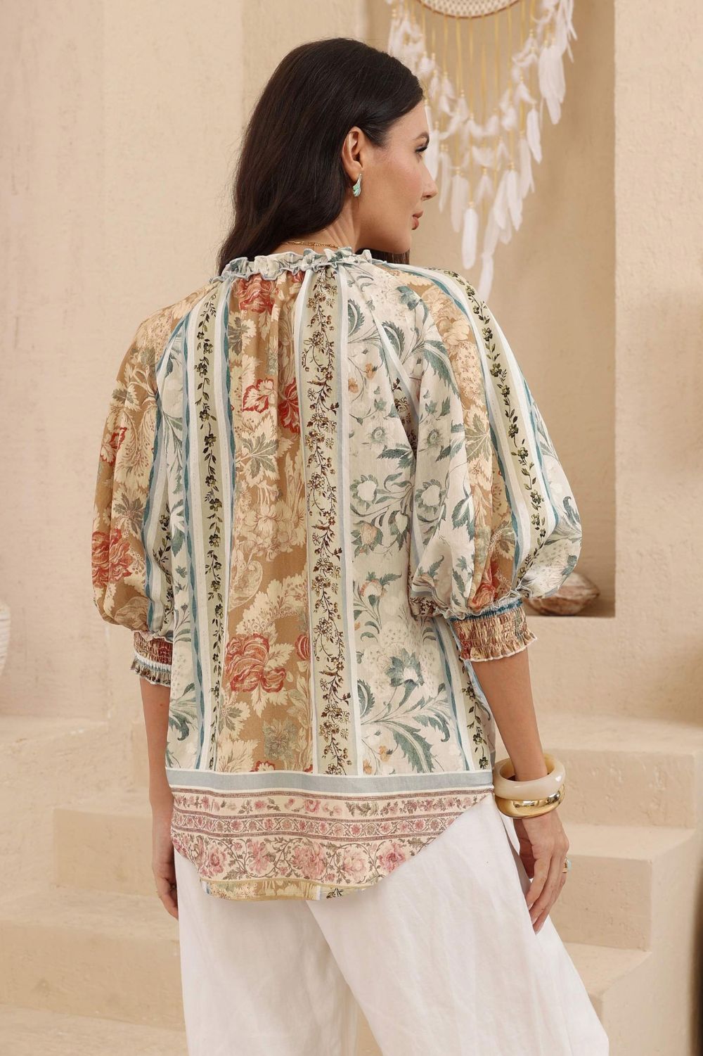 Fashion Curated - Darcy Blouse | Gypsy Rose - Blouse - Silvermaple Boutique 