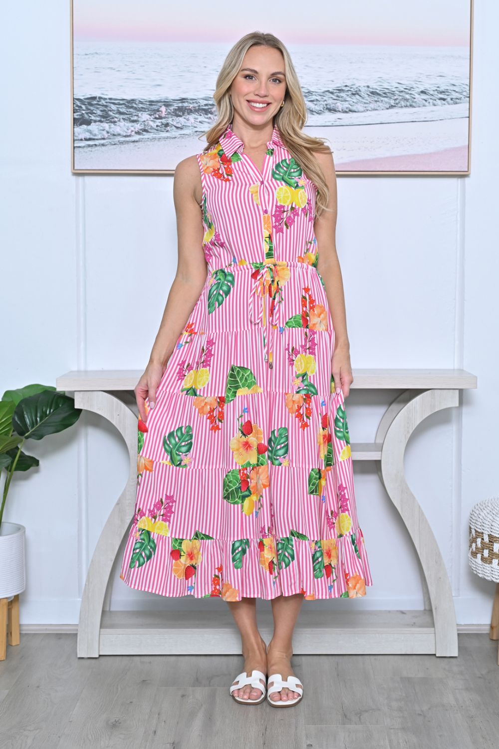 Fashion Curated - Sweet Orchard Dress | Pink - Dress - Silvermaple Boutique 