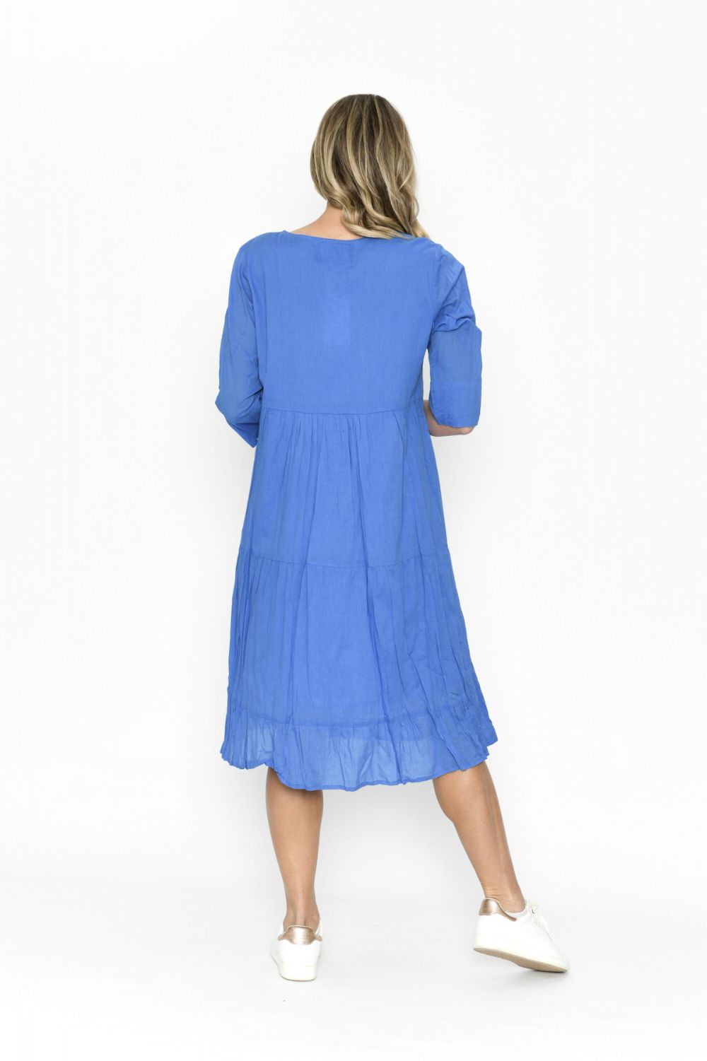 Fashion Express - Amber Dress | Blue - Dress - Silvermaple Boutique 