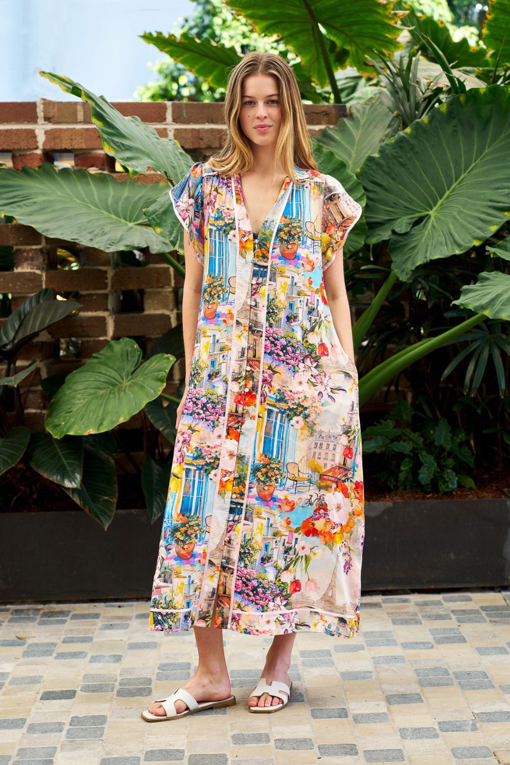 Fashion Express - Corinne Midi Dress | Paris Summer - Dress - Silvermaple Boutique 