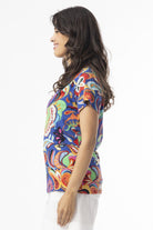 Fashion Express - Easy Days Tee | Retro Paisley - T-Shirt - Silvermaple Boutique 