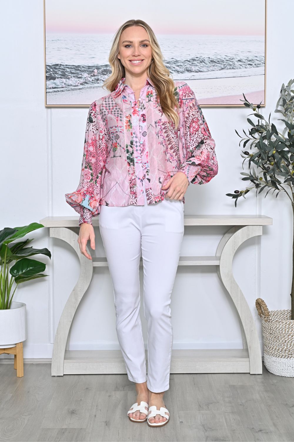 Fashion Express - Elise Blouse | Petal - Top - Silvermaple Boutique 