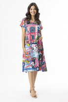 Fashion Express - Flair Shift Dress | Scooter - Dress - Silvermaple Boutique 