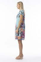Fashion Express - Ikebana Patch Dress | Oriental Bloom - Dress - Silvermaple Boutique 